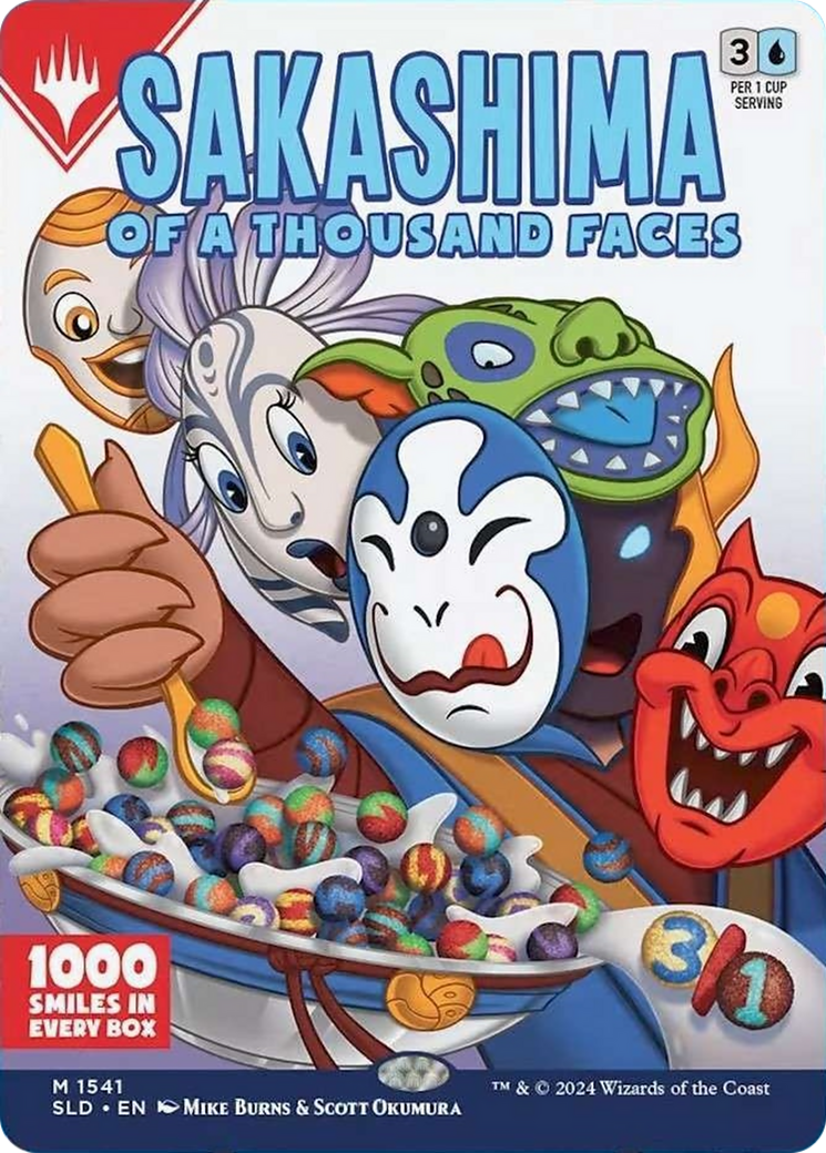 Sakashima of a Thousand Faces (Rainbow Foil) [Secret Lair Drop Series] | Card Merchant Takapuna