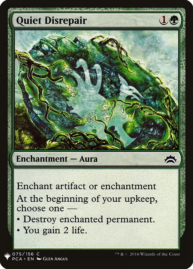 Quiet Disrepair [Mystery Booster] | Card Merchant Takapuna