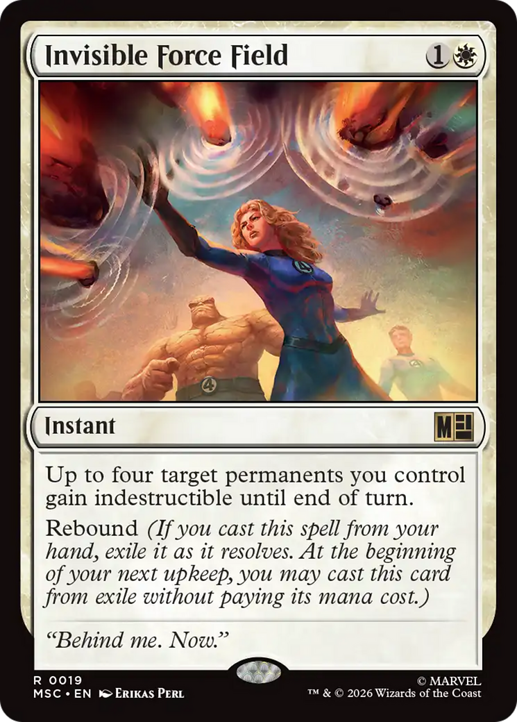 Invisible Force Field [Marvel Super Heroes Commander] | Card Merchant Takapuna