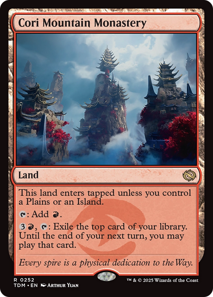 Cori Mountain Monastery [Tarkir: Dragonstorm] | Card Merchant Takapuna