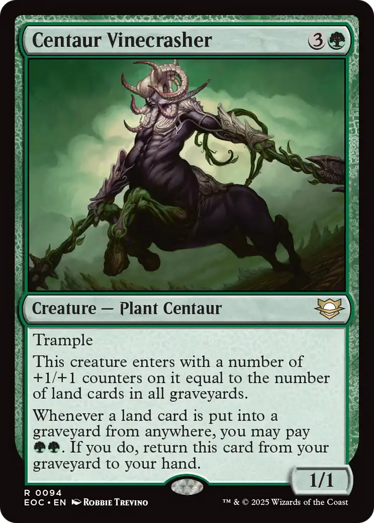 Centaur Vinecrasher [Edge of Eternities Commander] | Card Merchant Takapuna