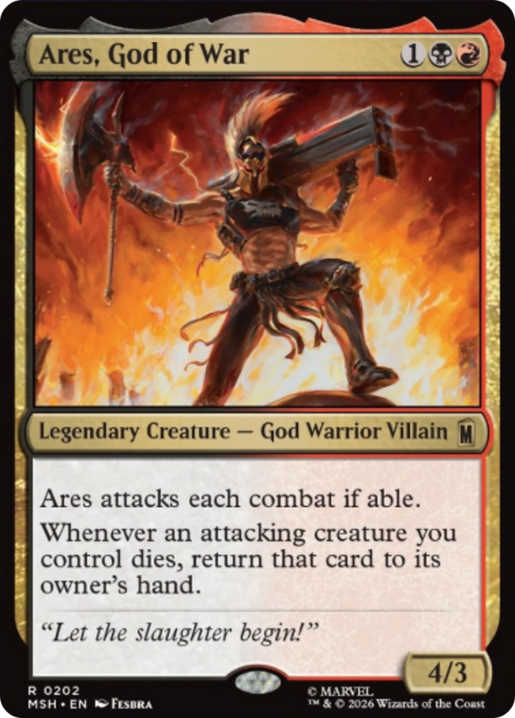 Ares, God of War [Marvel Super Heroes] | Card Merchant Takapuna