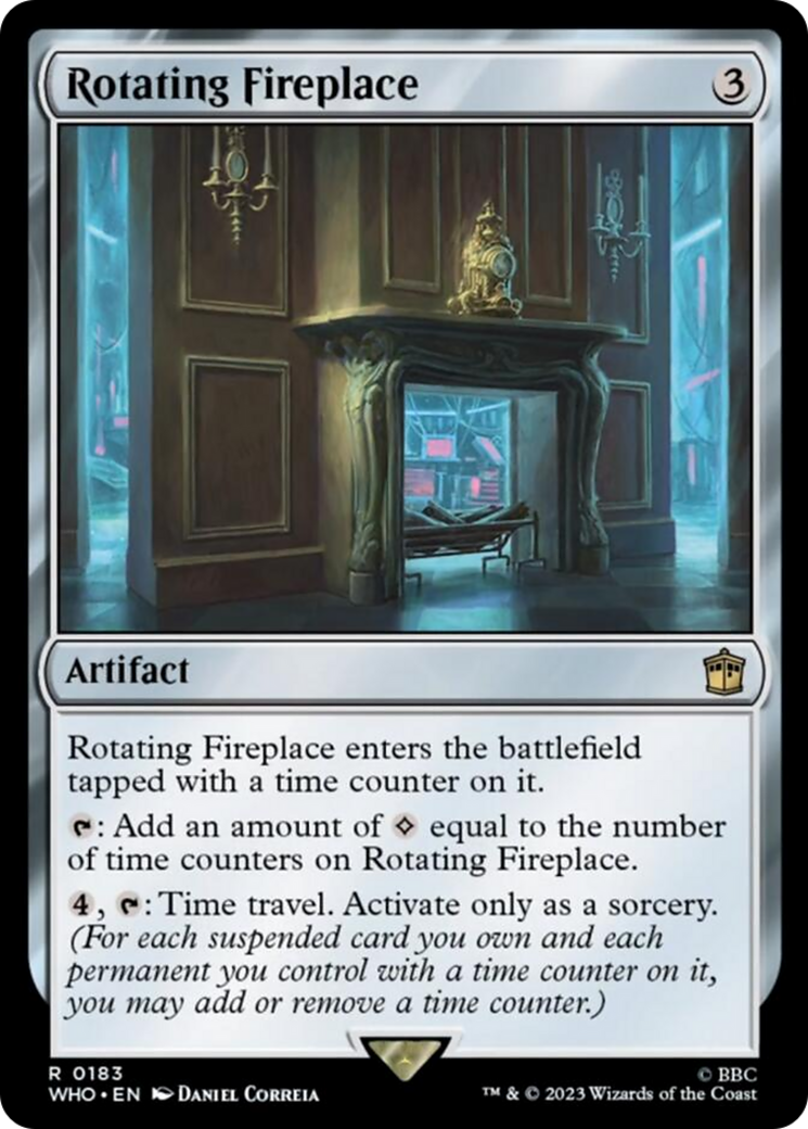 Rotating Fireplace [Doctor Who] | Card Merchant Takapuna