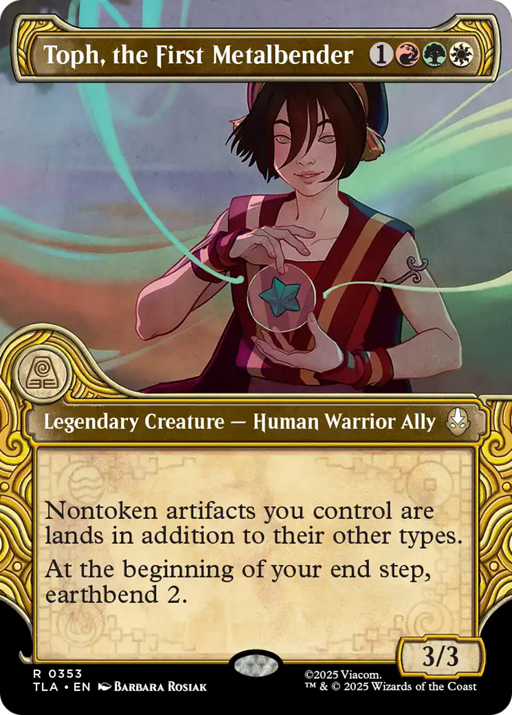 Toph, the First Metalbender (Showcase) [Avatar: The Last Airbender] | Card Merchant Takapuna