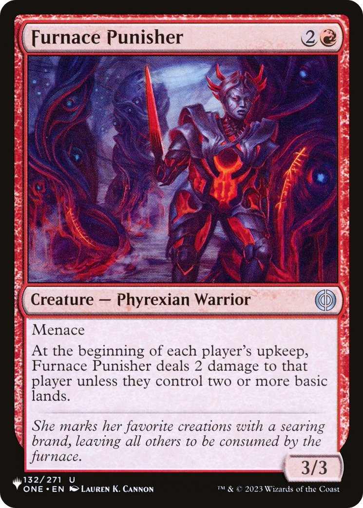Furnace Punisher [The List] | Card Merchant Takapuna