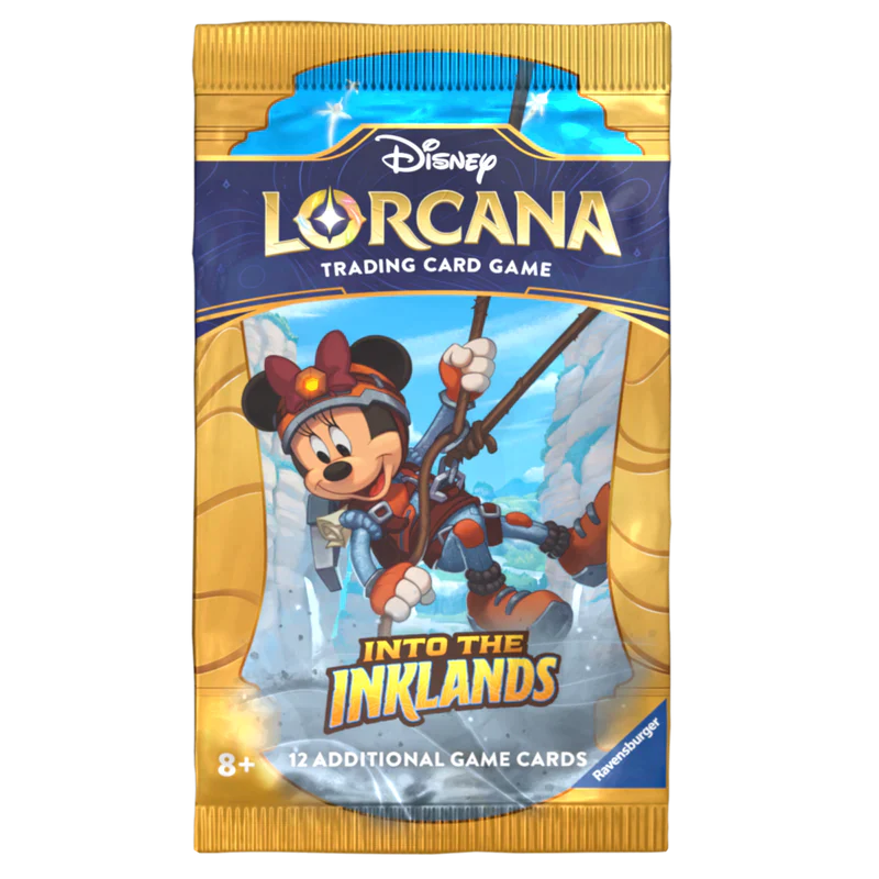 Disney Lorcana TCG Into the Inklands Booster Pack | Card Merchant Takapuna