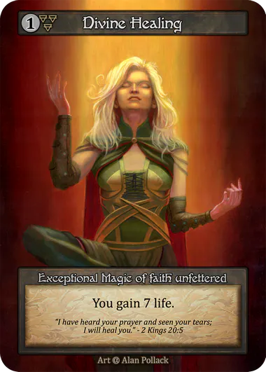 Divine Healing - Beta (Foil) | Card Merchant Takapuna