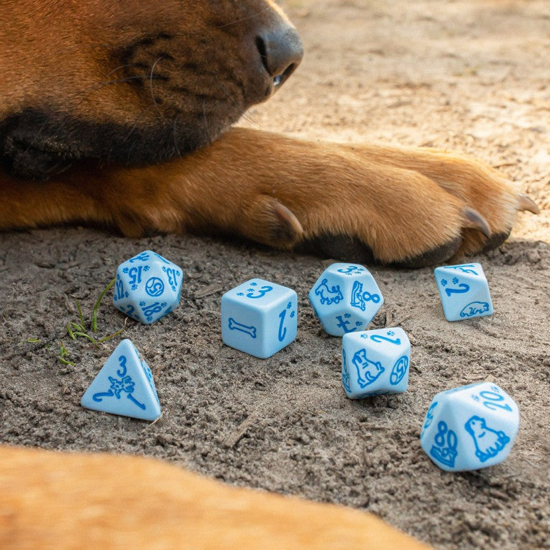 Q Workshop Dogs Dice Set - Max Dice Set 7