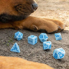 Q Workshop Dogs Dice Set - Max Dice Set 7 | Card Merchant Takapuna