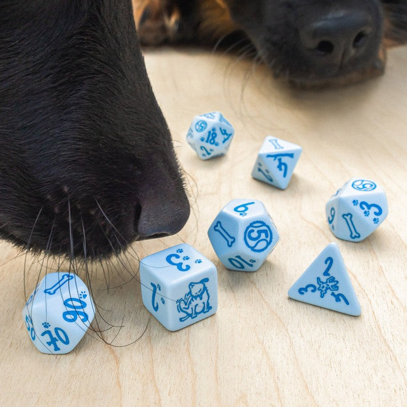 Q Workshop Dogs Dice Set - Max Dice Set 7 | Card Merchant Takapuna