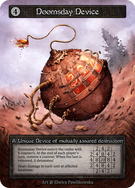 Doomsday device - Beta | Card Merchant Takapuna