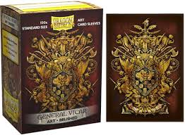 Dragon Shield Brushed Art sleeves: Coat of Arms General Vicar | Card Merchant Takapuna