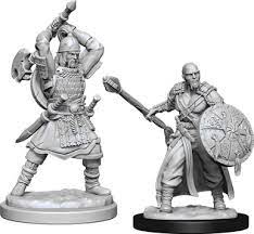 D&D Nolzur's Marvelous Unpainted Miniatures Human Barbarian (Male) | Card Merchant Takapuna