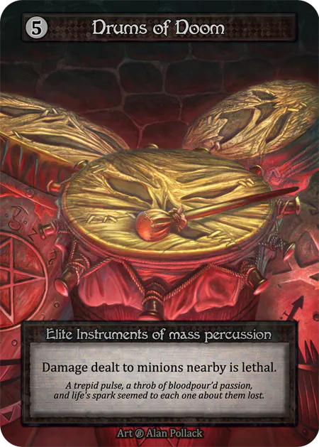 Drums of Doom  - Beta | Card Merchant Takapuna