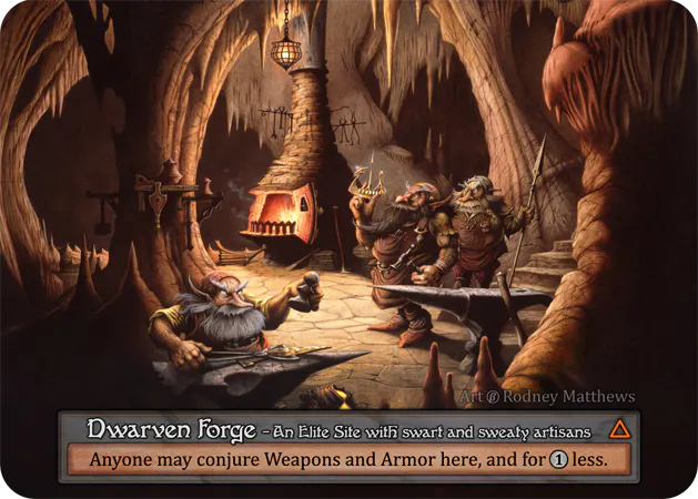Dwarven forge - Beta | Card Merchant Takapuna