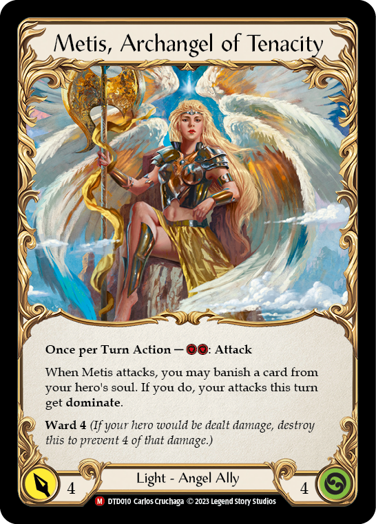 Figment of Tenacity // Metis, Archangel of Tenacity [DTD010] (Dusk Till Dawn) | Card Merchant Takapuna