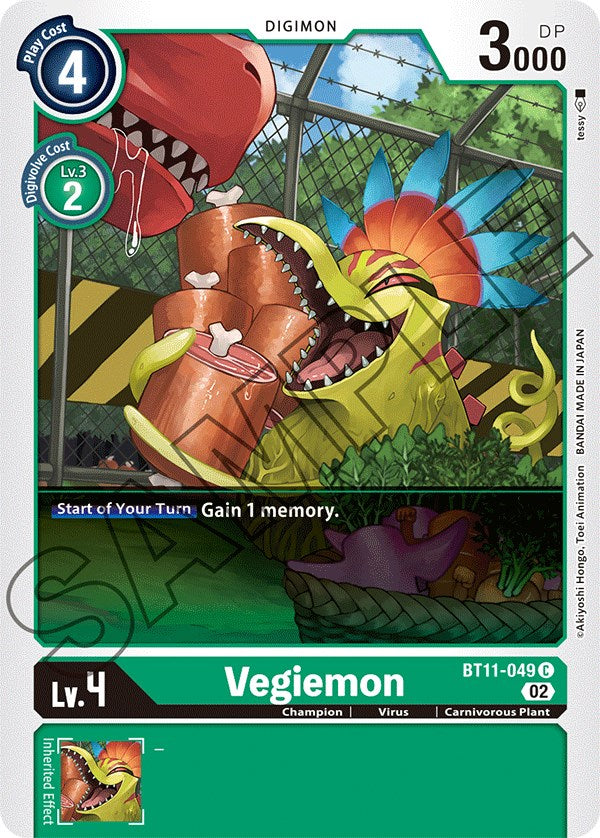Vegiemon [BT11-049] [Dimensional Phase] | Card Merchant Takapuna