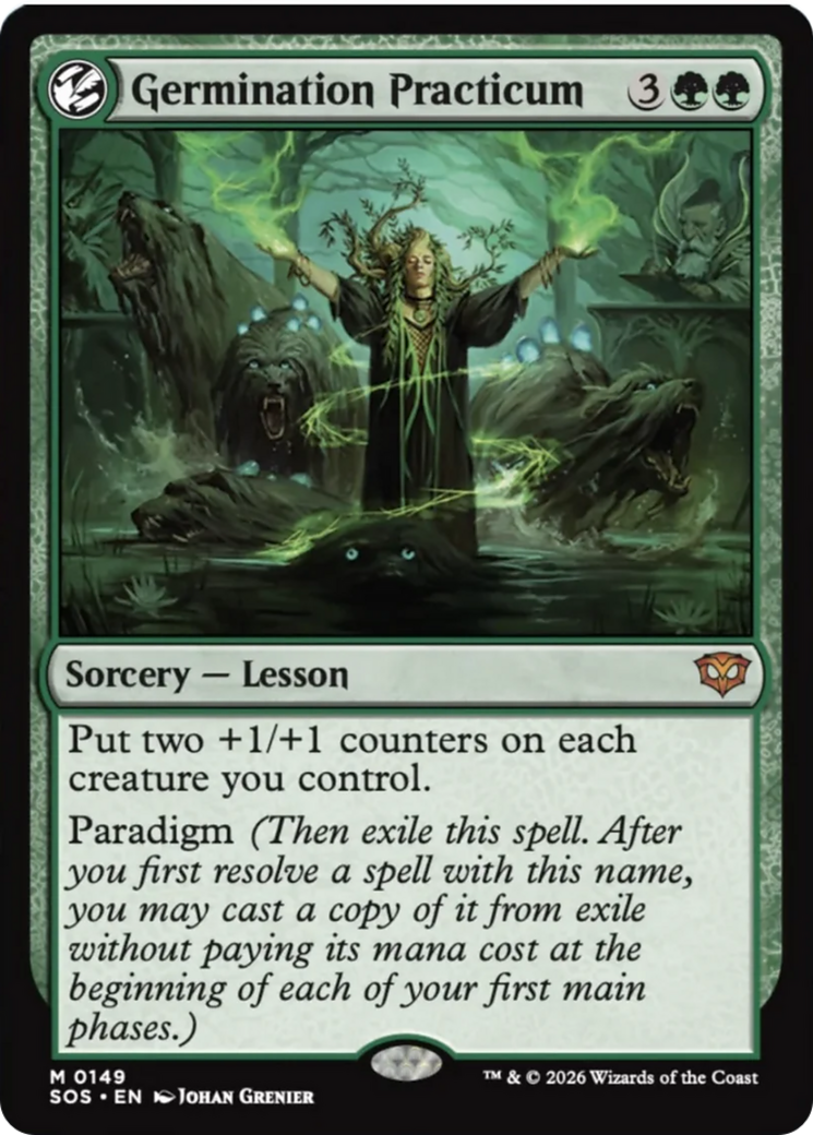 Germination Practicum [Secrets of Strixhaven] | Card Merchant Takapuna