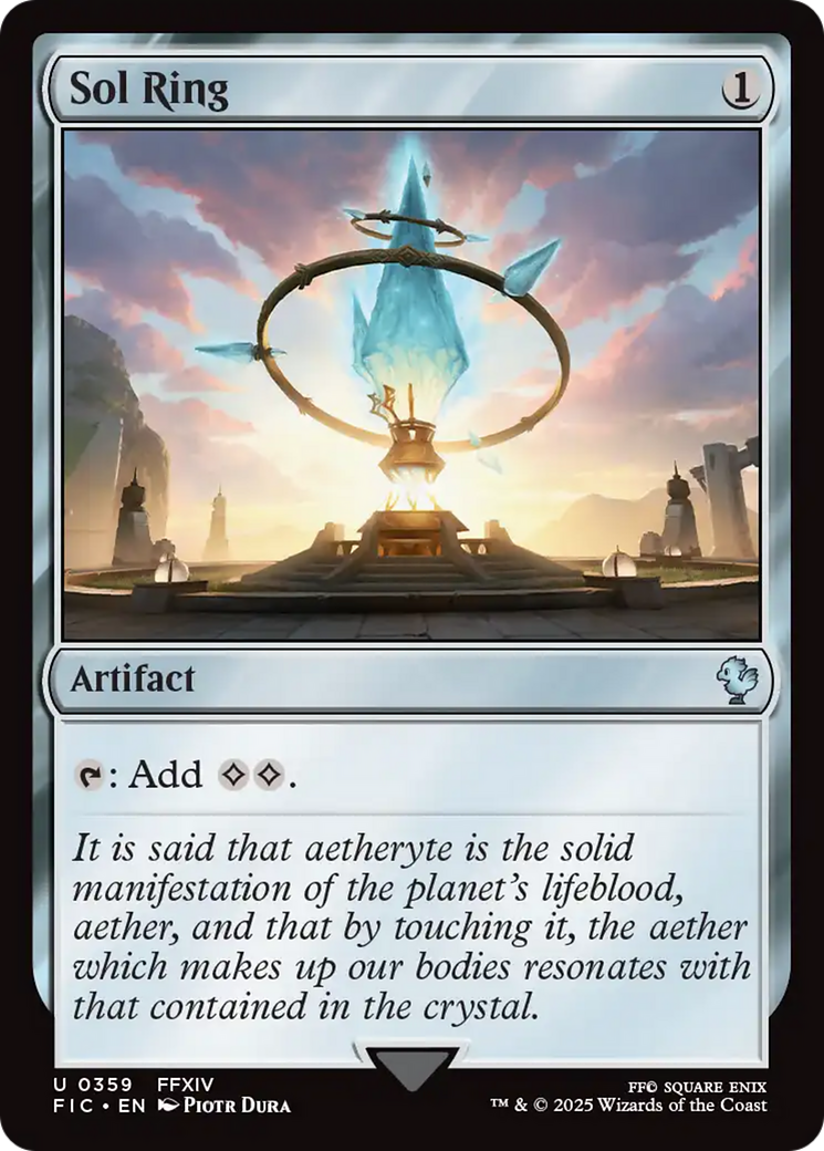 Sol Ring [FINAL FANTASY Commander] | Card Merchant Takapuna