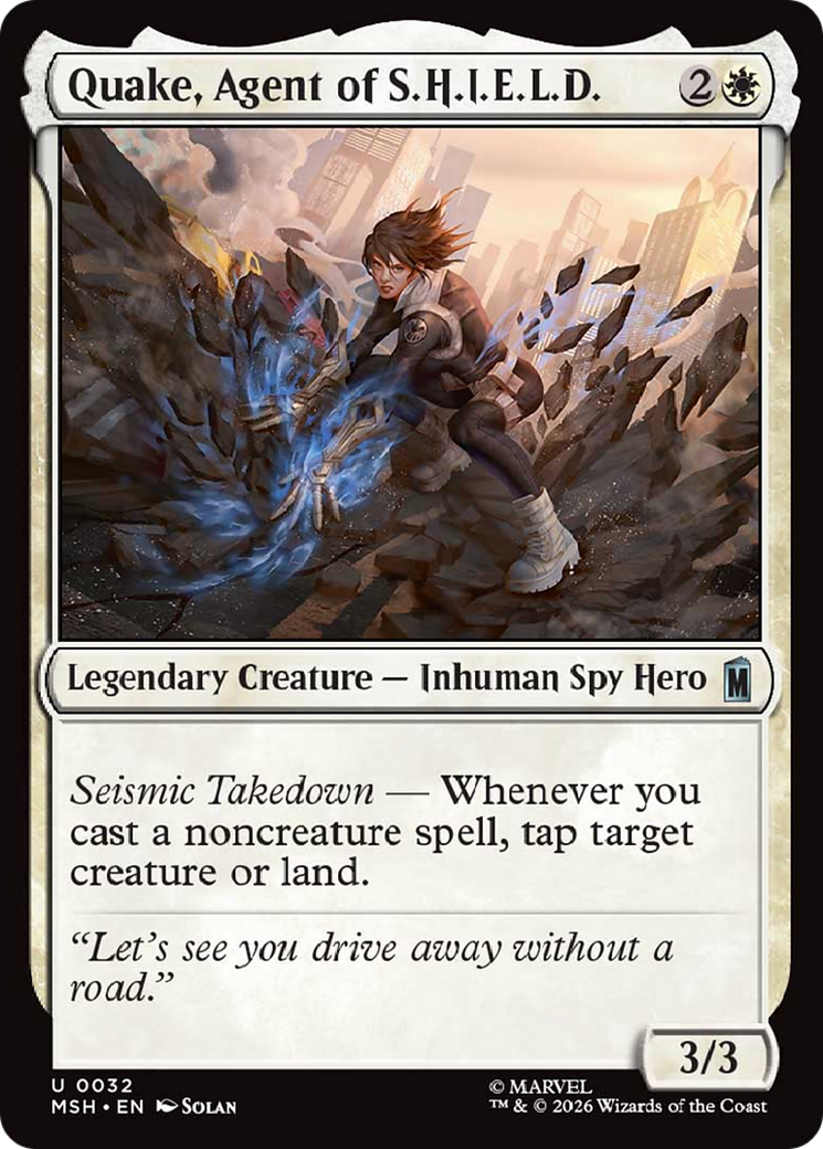 Quake, Agent of S.H.I.E.L.D. [Marvel Super Heroes] | Card Merchant Takapuna