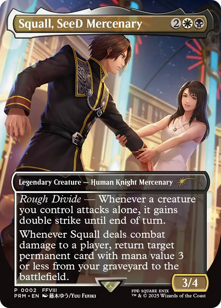Squall, SeeD Mercenary [Standard Showdown Promos] | Card Merchant Takapuna