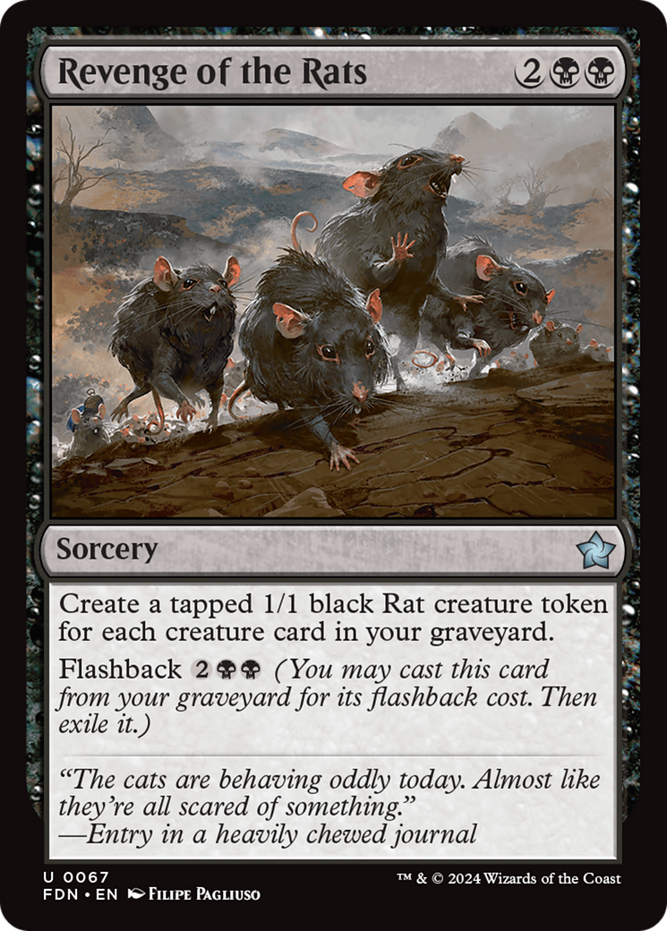 Revenge of the Rats [Foundations] | Card Merchant Takapuna