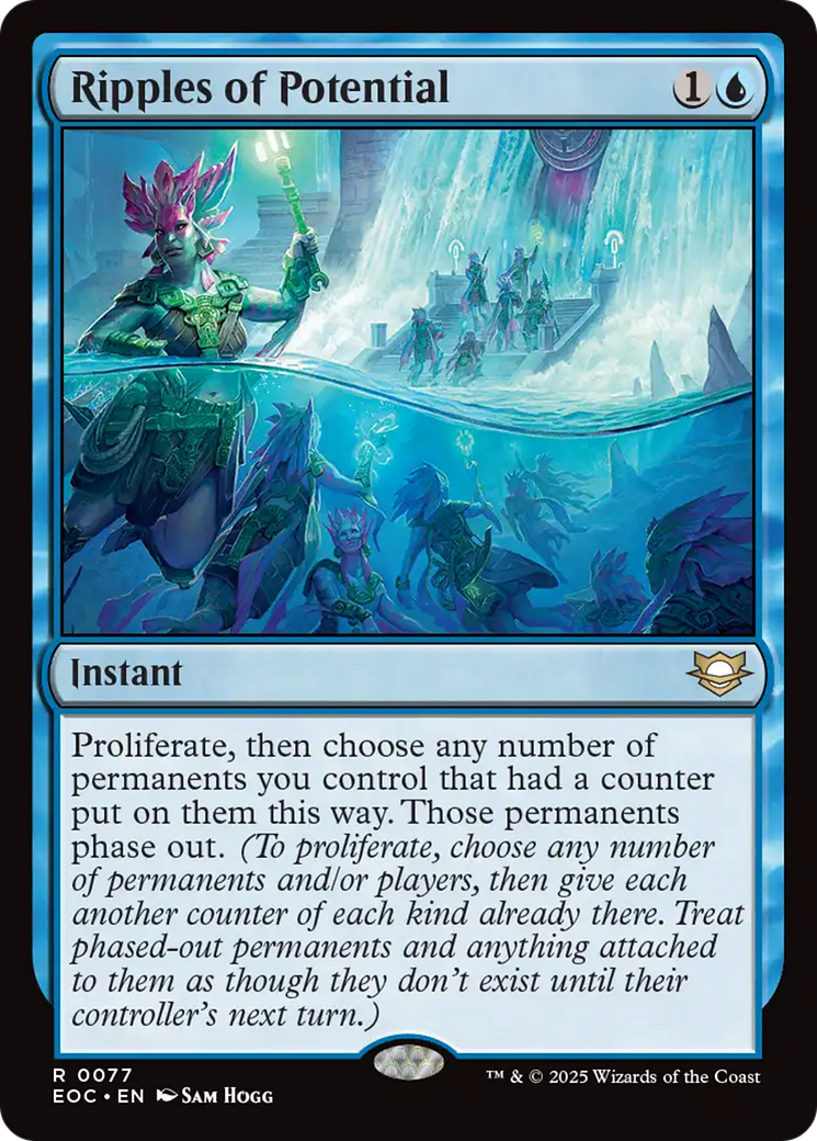 Ripples of Potential [Edge of Eternities Commander] | Card Merchant Takapuna