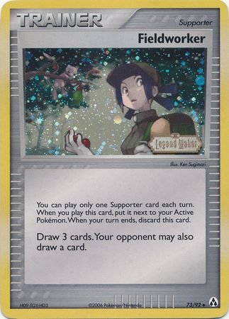 Fieldworker (73/92) (Stamped) [EX: Legend Maker] | Card Merchant Takapuna