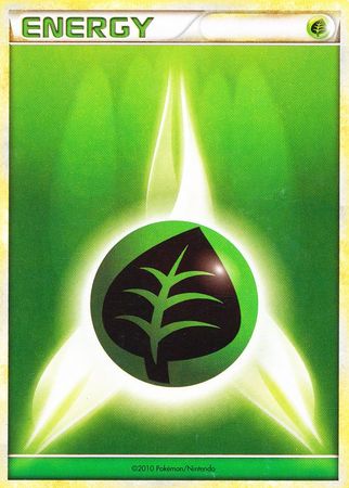 Grass Energy (2010 Unnumbered HGSS Style) [League & Championship Cards] | Card Merchant Takapuna