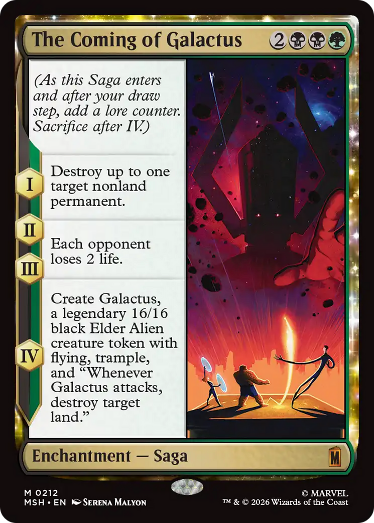 The Coming of Galactus [Marvel Super Heroes] | Card Merchant Takapuna