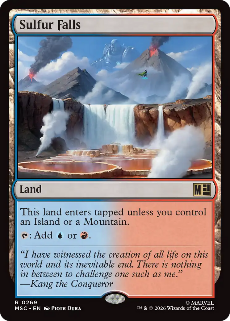 Sulfur Falls [Marvel Super Heroes Commander] | Card Merchant Takapuna