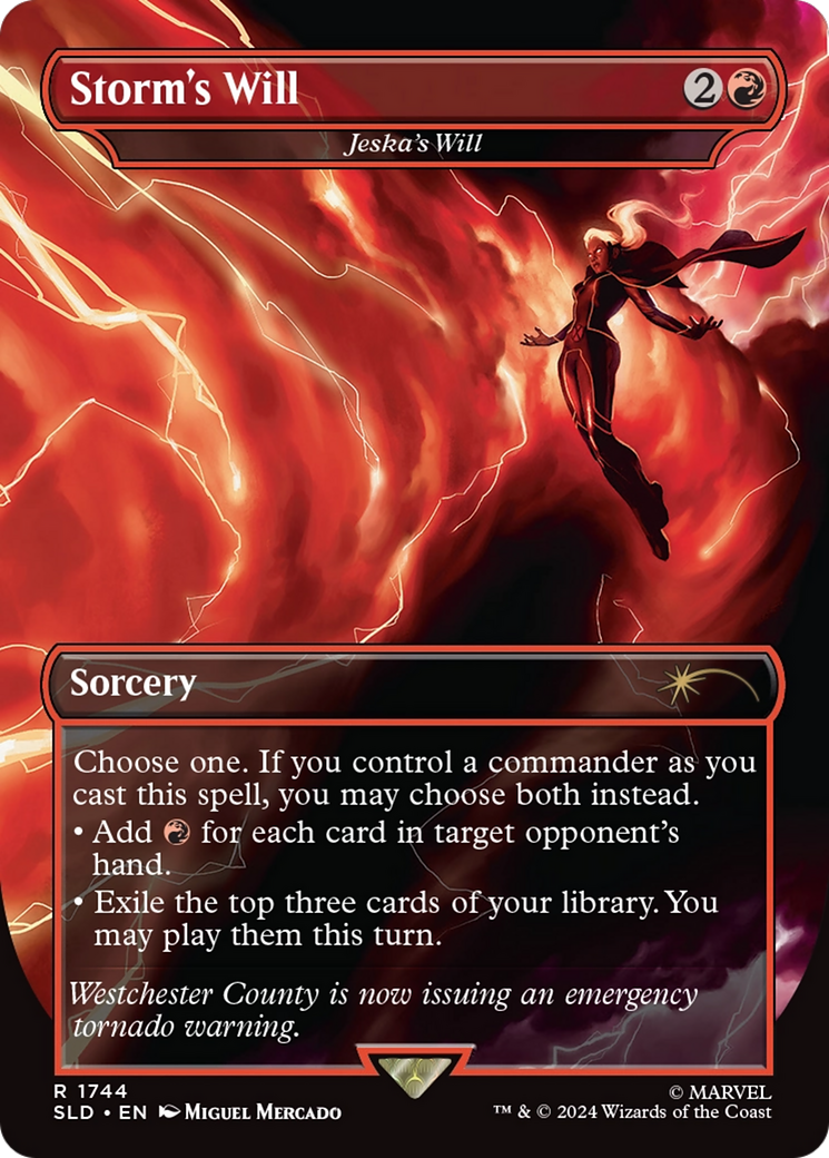 Storm's Will - Jeska's Will [Secret Lair Drop Series] | Card Merchant Takapuna