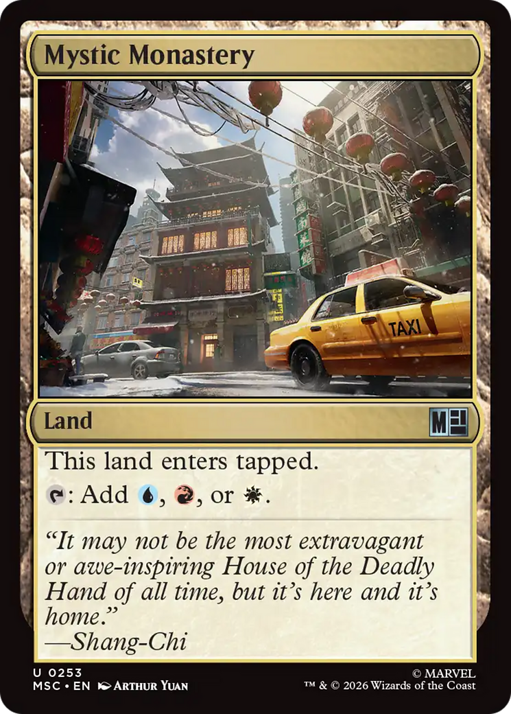 Mystic Monastery [Marvel Super Heroes Commander] | Card Merchant Takapuna