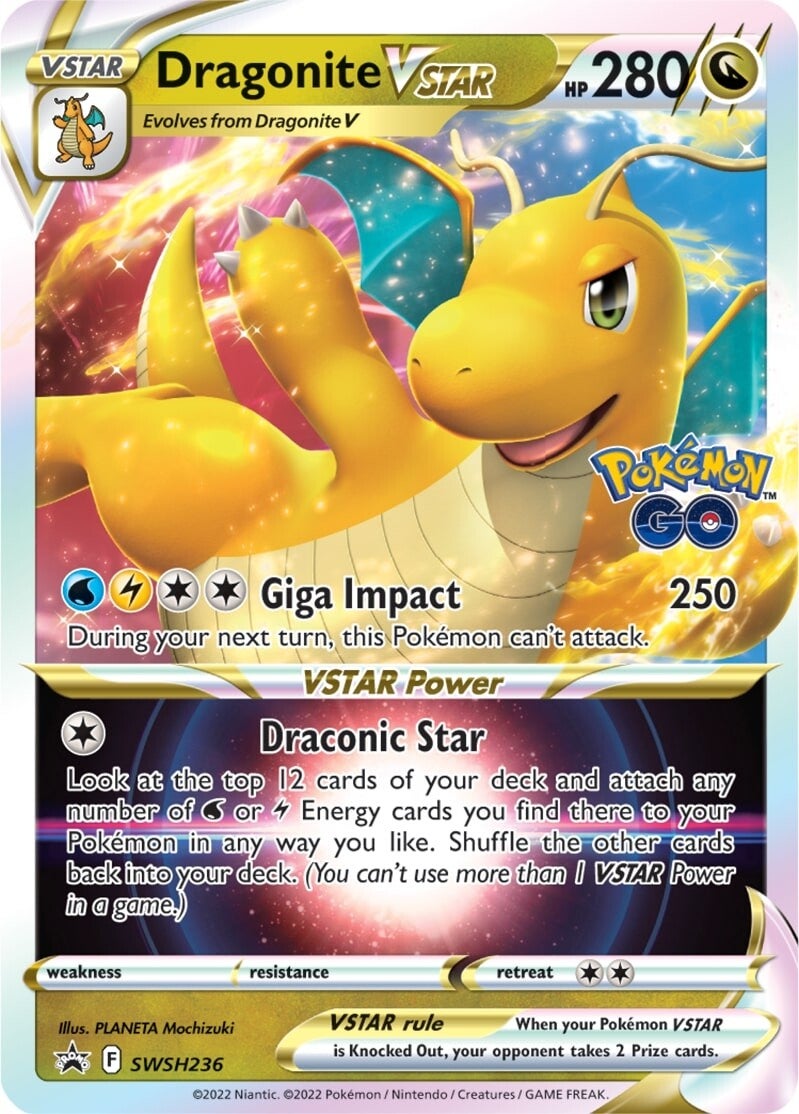 Dragonite VSTAR (SWSH236) [Sword & Shield: Black Star Promos] | Card Merchant Takapuna
