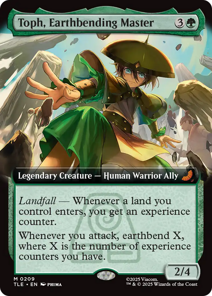 Toph, Earthbending Master (Extended Art) [Avatar: The Last Airbender: Eternal-Legal] | Card Merchant Takapuna