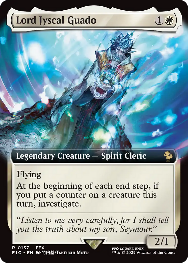 Lord Jyscal Guado (Extended Art) [FINAL FANTASY Commander] | Card Merchant Takapuna