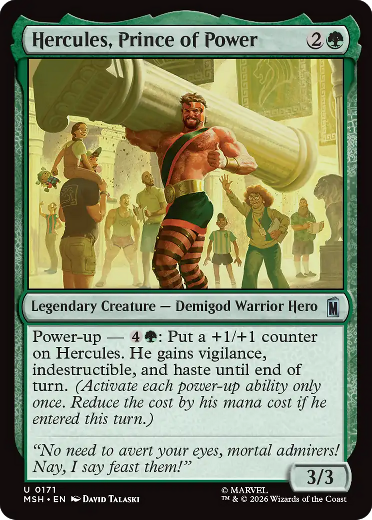 Hercules, Prince of Power [Marvel Super Heroes] | Card Merchant Takapuna
