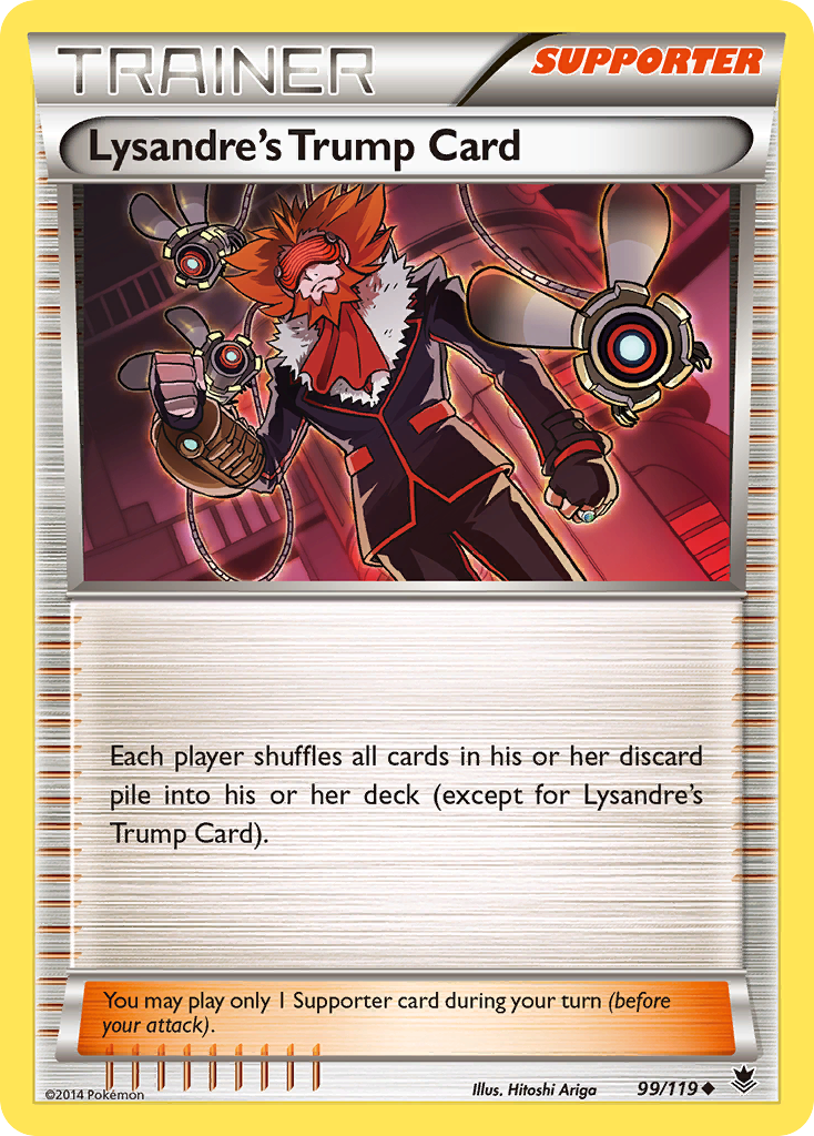 Lysandre's Trump Card (99/119) [XY: Phantom Forces] | Card Merchant Takapuna