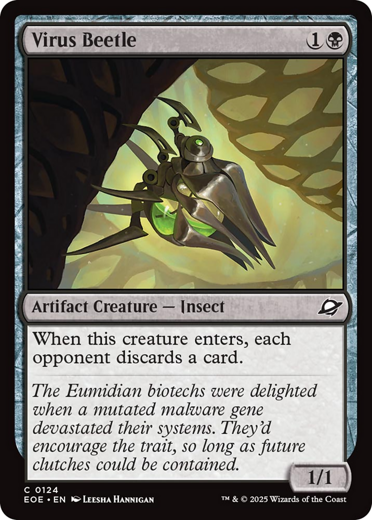 Virus Beetle [Edge of Eternities] | Card Merchant Takapuna