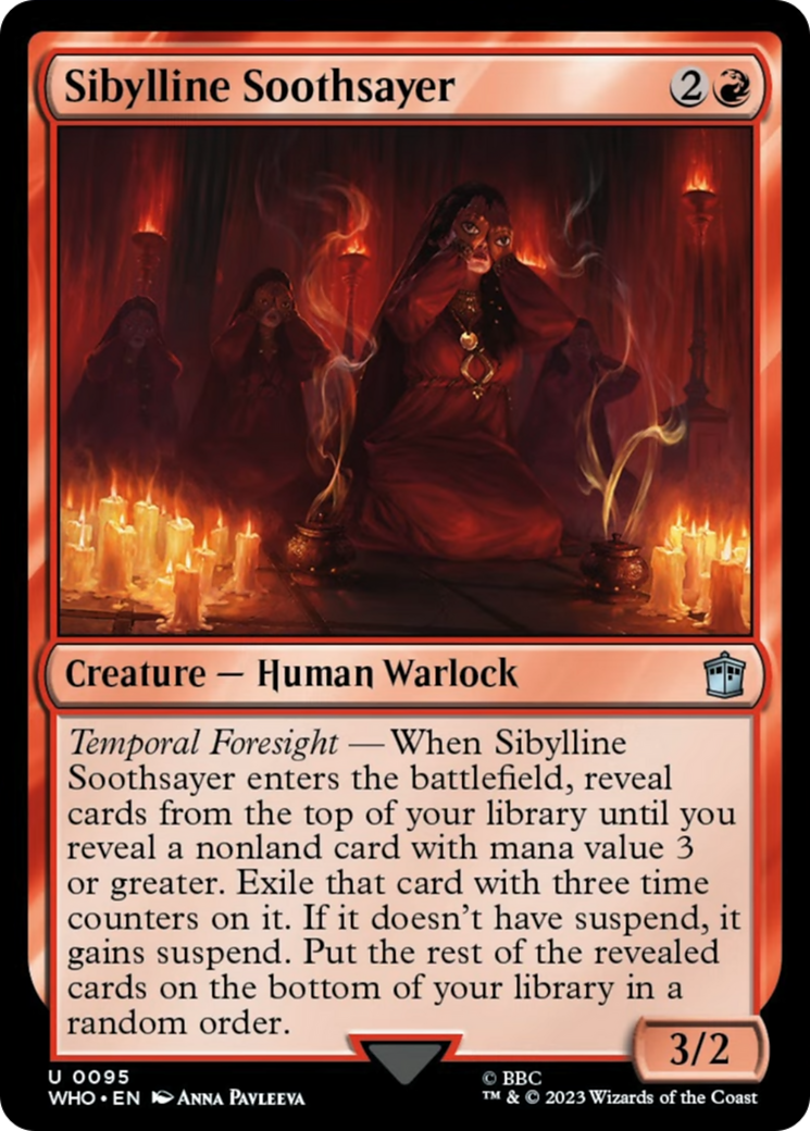 Sibylline Soothsayer [Doctor Who] | Card Merchant Takapuna