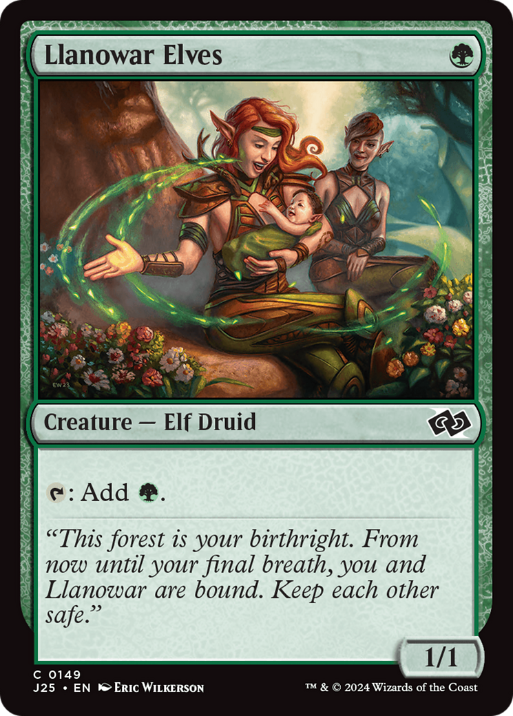 Llanowar Elves [Foundations Jumpstart] | Card Merchant Takapuna