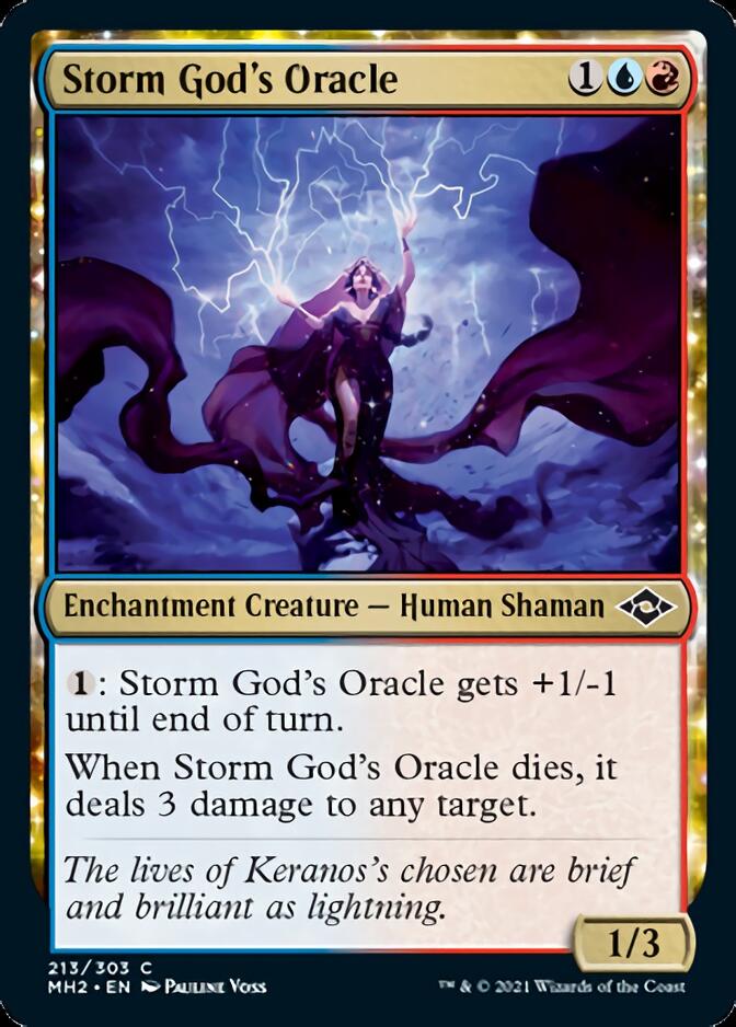 Storm God's Oracle [Modern Horizons 2] | Card Merchant Takapuna