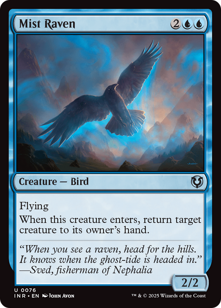 Mist Raven [Innistrad Remastered] | Card Merchant Takapuna