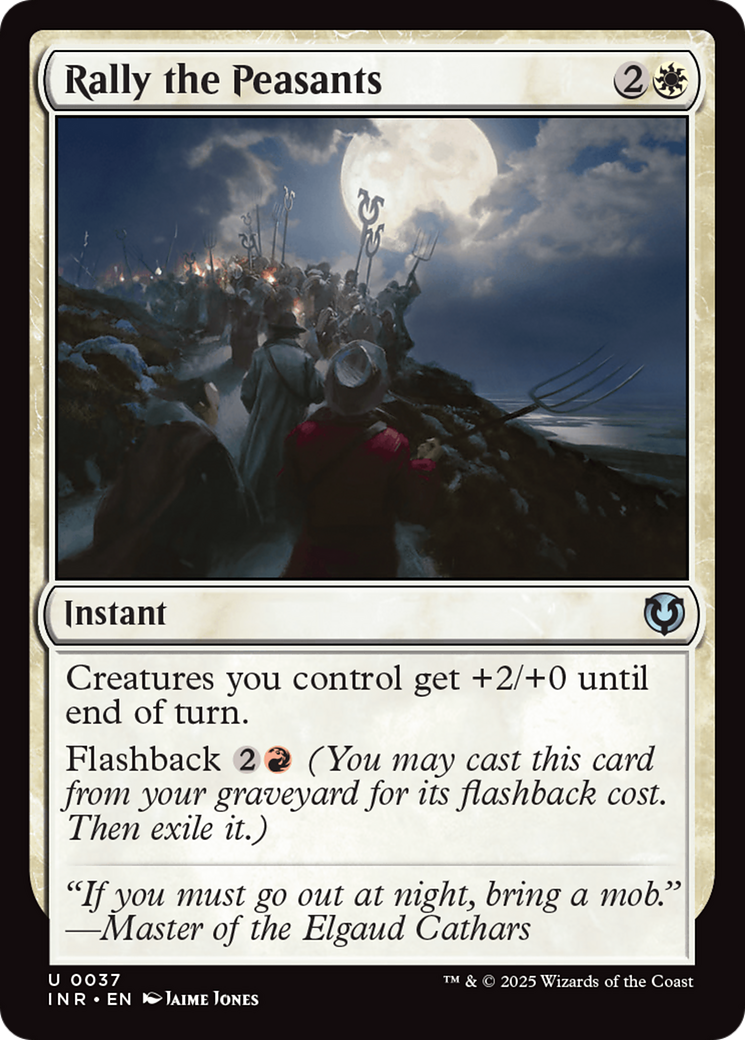 Rally the Peasants [Innistrad Remastered] | Card Merchant Takapuna