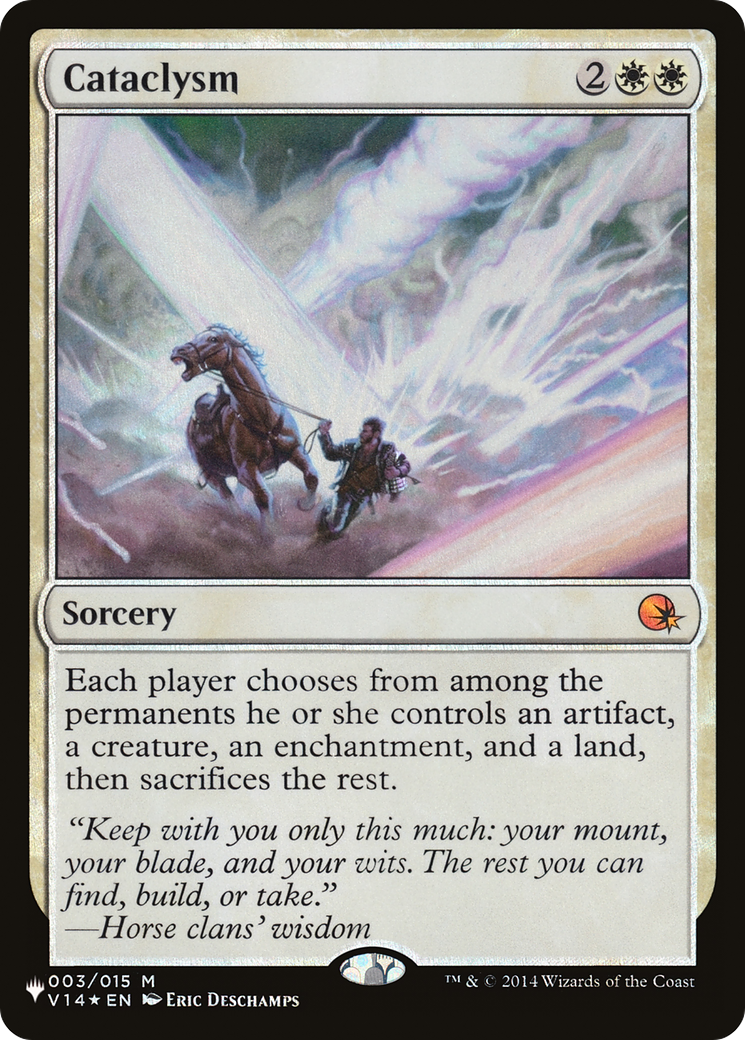 Cataclysm [The List] | Card Merchant Takapuna