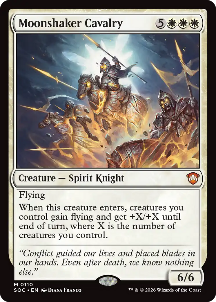 Moonshaker Cavalry [Secrets of Strixhaven Commander] | Card Merchant Takapuna