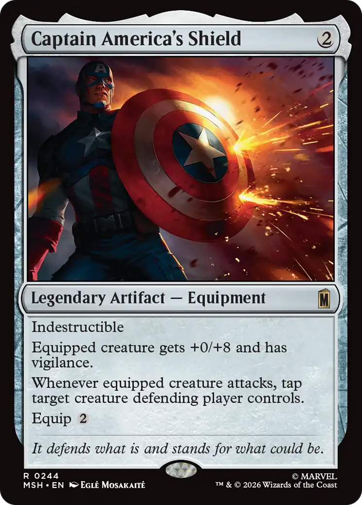 Captain America's Shield [Marvel Super Heroes] | Card Merchant Takapuna