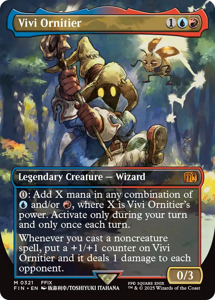 Vivi Ornitier (Borderless) [FINAL FANTASY] | Card Merchant Takapuna