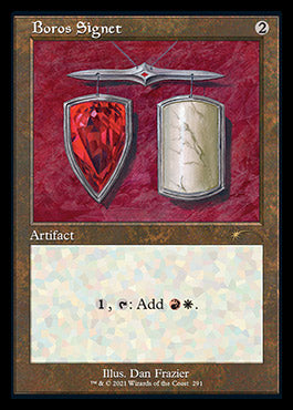 Boros Signet (Retro) [Secret Lair Drop Series] | Card Merchant Takapuna