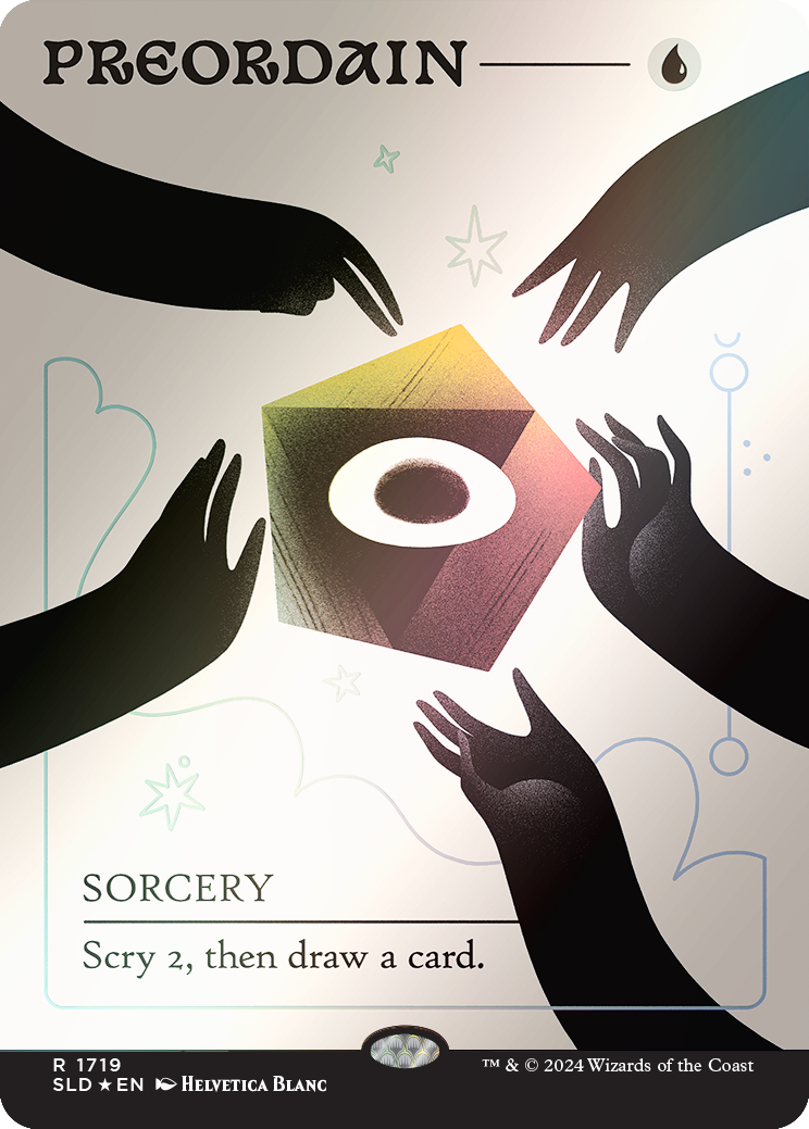 Preordain (1719) (Rainbow Foil) [Secret Lair Drop Series] | Card Merchant Takapuna